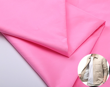 渭南75d waterproof woven plain for jacket coat 240T pongee lining material fabric