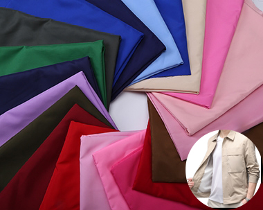 渭南50D polyester pongee fabric for cloth material