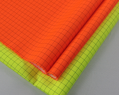 flame retardant fluorescent conductive oxford antistatic fabric